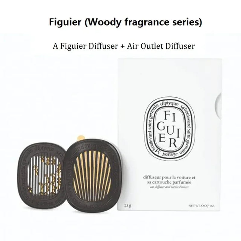 Diptyque Car Fragrance Diffuser + Inserts + Original Smell Pendant Decor