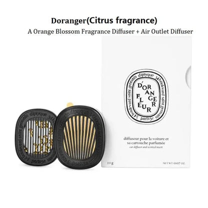 Diptyque Car Fragrance Diffuser + Inserts + Original Smell Pendant Decor