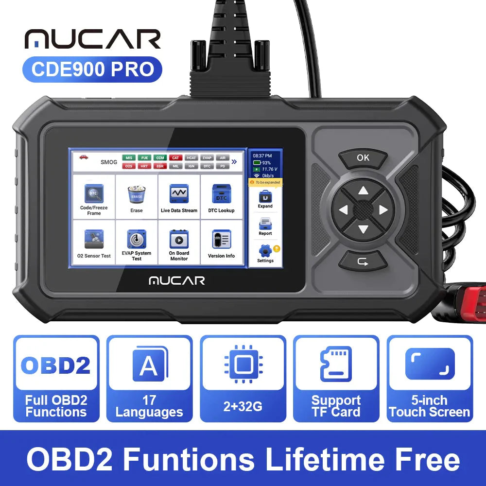 MUCAR CDE900 PRO OBD2 Diagnostic Tool