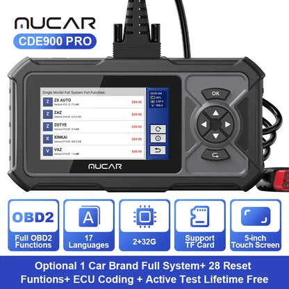 MUCAR CDE900 PRO OBD2 Diagnostic Tool