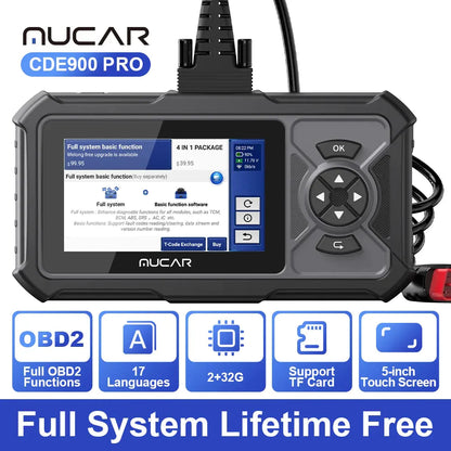 MUCAR CDE900 PRO OBD2 Diagnostic Tool