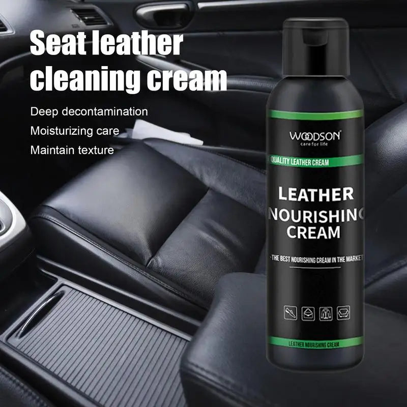 Car Leather Cleaner and Conditioner Set