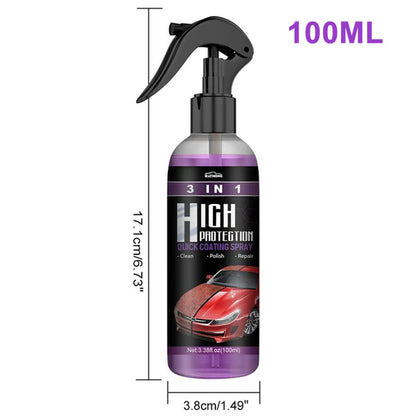 AutoSpree™ 3 in 1 Car Ceramic Coating Spray (30mL/100mL/100mL+Kit)