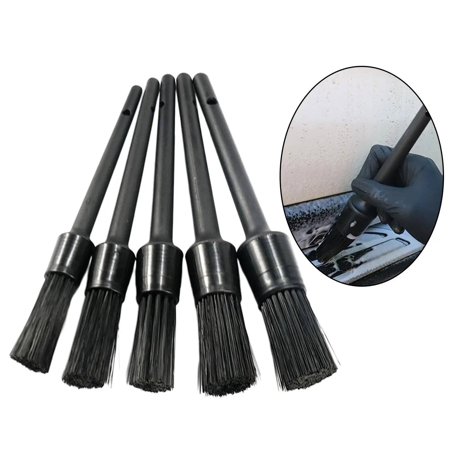 Multifunctional Car Detailing Cleaning Brush Set 