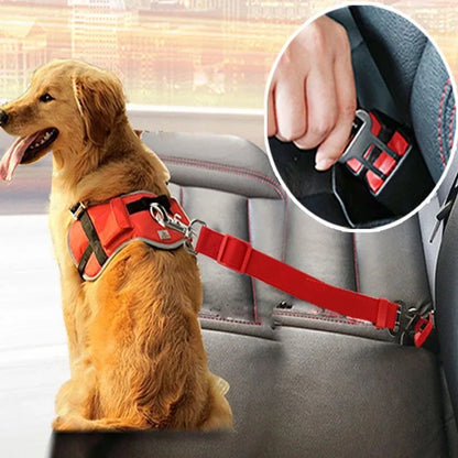 AutoSpree™ Adjustable Pet Car Seat Belt and Harness