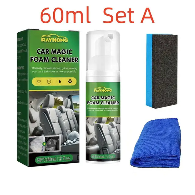 All-Purpose Foam Cleaner for Car Interior Stain Removal