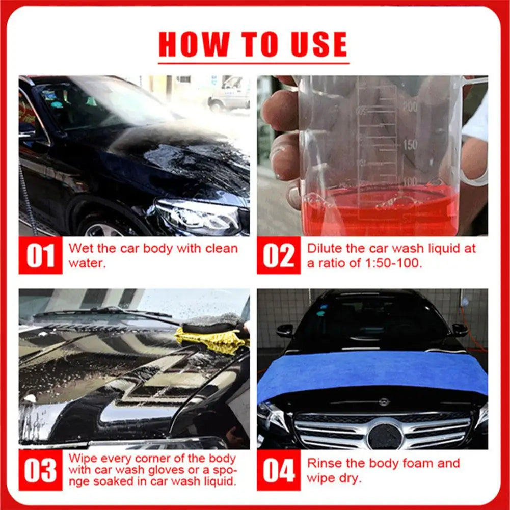 Car Cleaning Foam High Concentration Super Foam Car Wash Liquid 100 mL