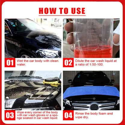 Car Cleaning Foam High Concentration Super Foam Car Wash Liquid 100 mL