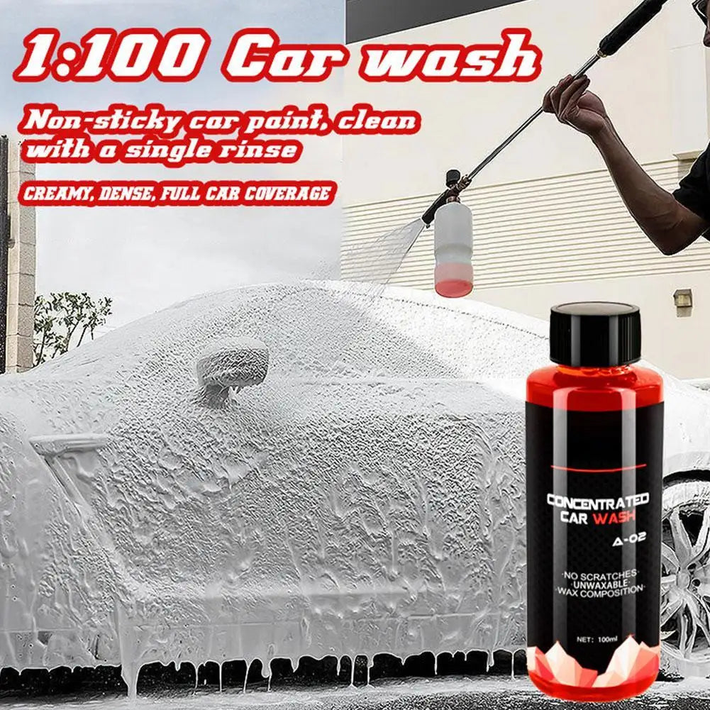 Car Cleaning Foam High Concentration Super Foam Car Wash Liquid 100 mL