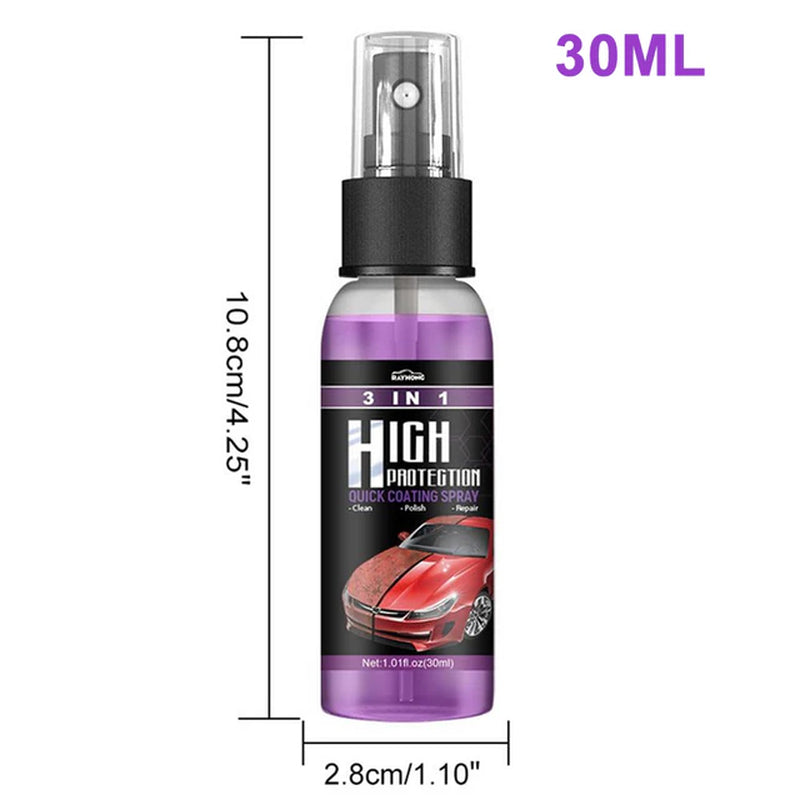 AutoSpree™ 3 in 1 Car Ceramic Coating Spray (30mL/100mL/100mL+Kit)