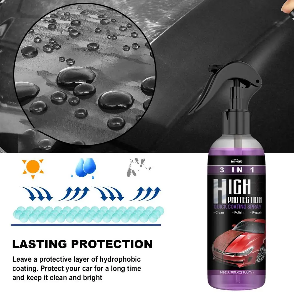 AutoSpree™ 3 in 1 Car Ceramic Coating Spray (30mL/100mL/100mL+Kit)