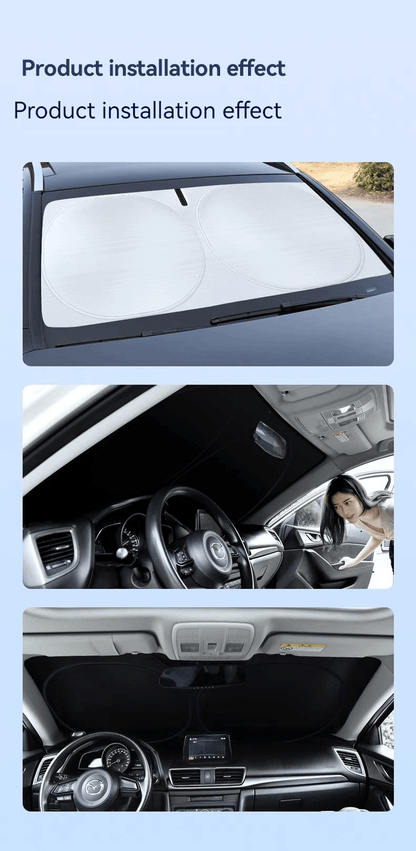 AutoSpree™ Universal Car Windshield Sun Shade Cover