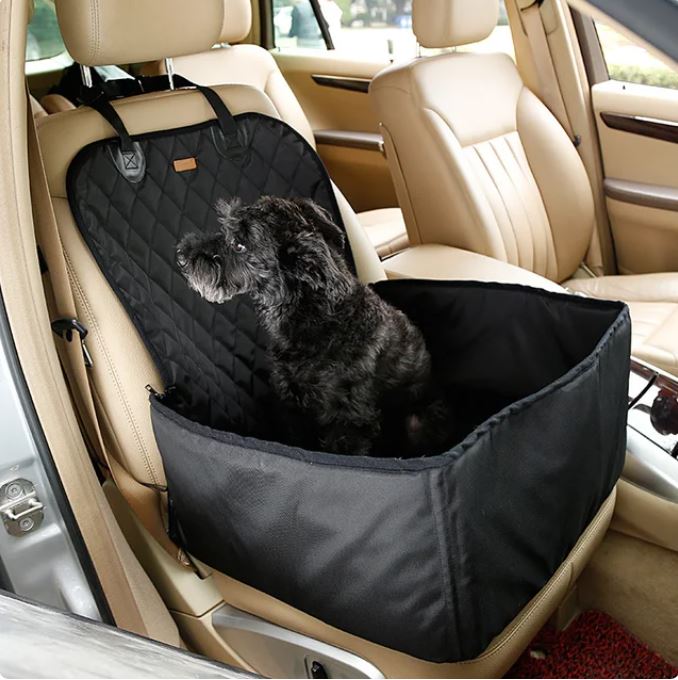 AutoSpree™ 2-in-1 Waterproof Pet Car Seat Cover and Carrier