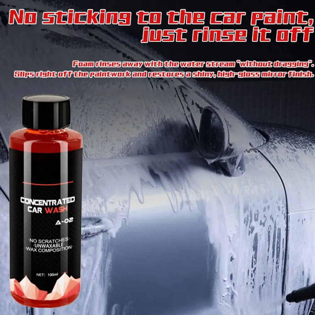 Car Cleaning Foam High Concentration Super Foam Car Wash Liquid 100 mL