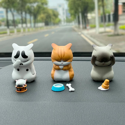 AutoSpree™ Cute Cat Car Center Console Ornament