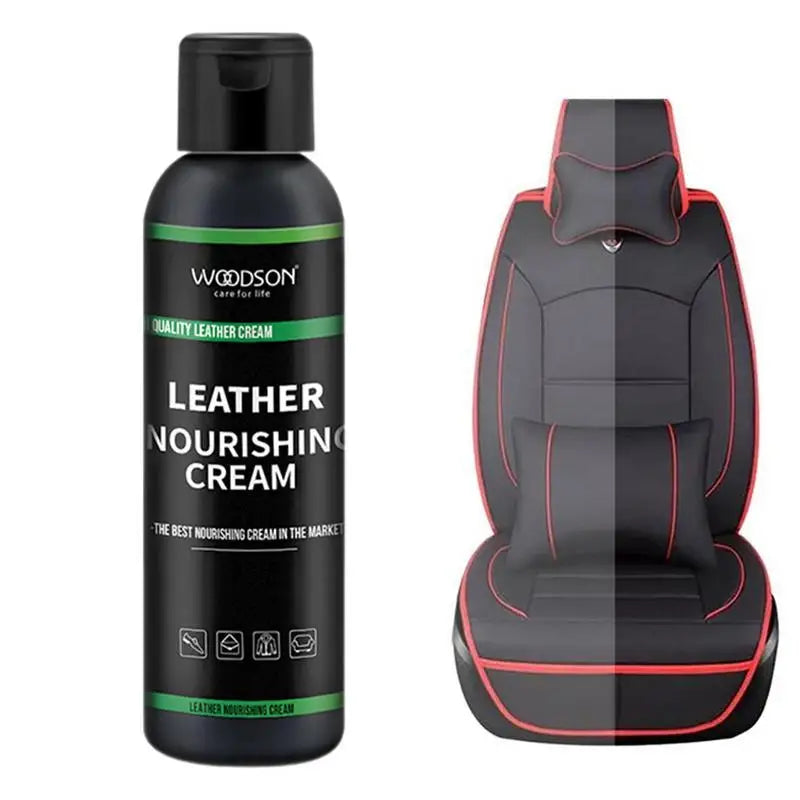 Car Leather Cleaner and Conditioner Set